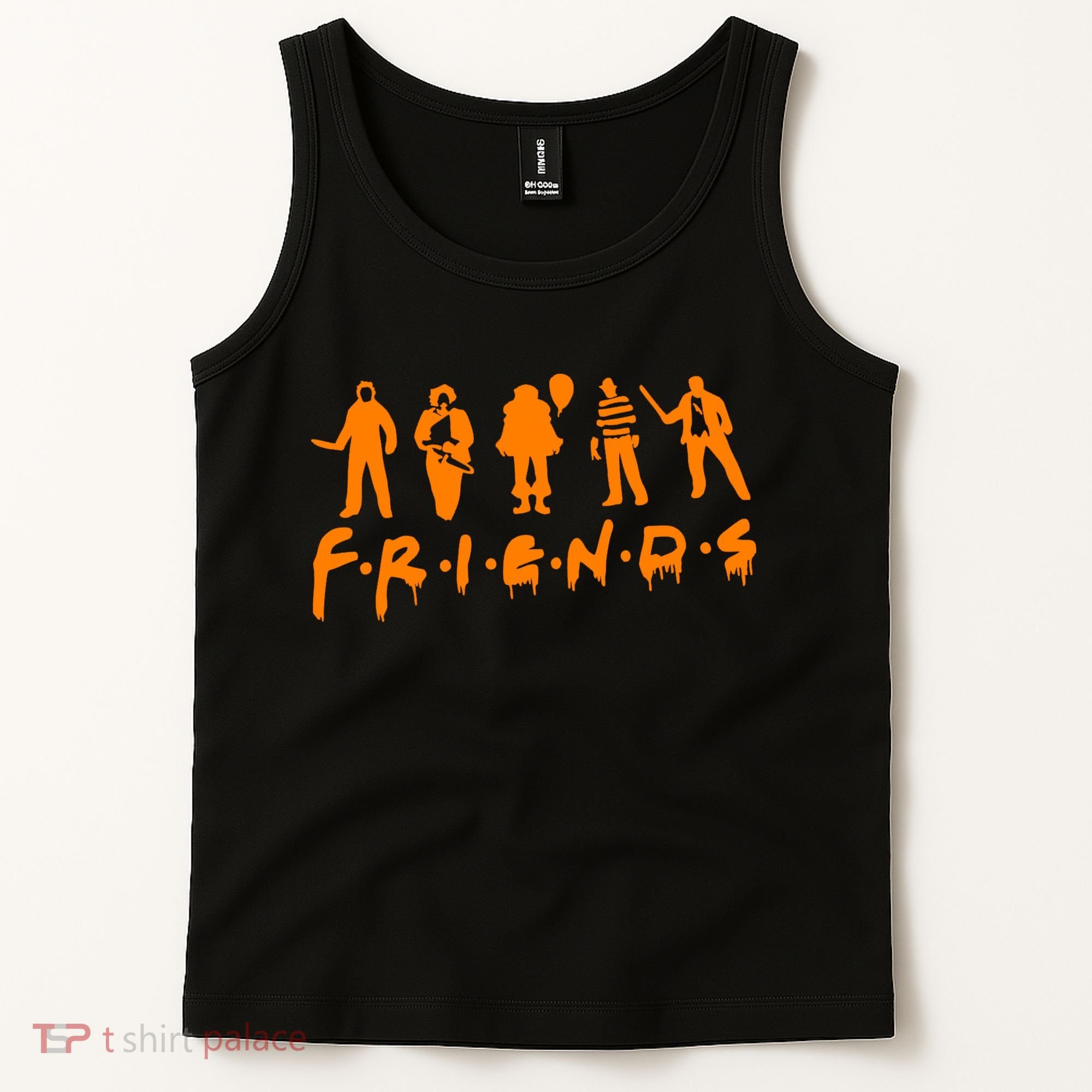 Friends Scary Horror Halloween Tank Top