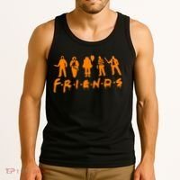Friends Scary Horror Halloween Tank Top thumb 3