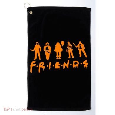 Friends Scary Horror Halloween Golf Towel