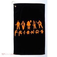 Friends Scary Horror Halloween Golf Towel thumb 0
