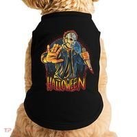 Funny Scary Halloween Jason Doggie Tank thumb 0