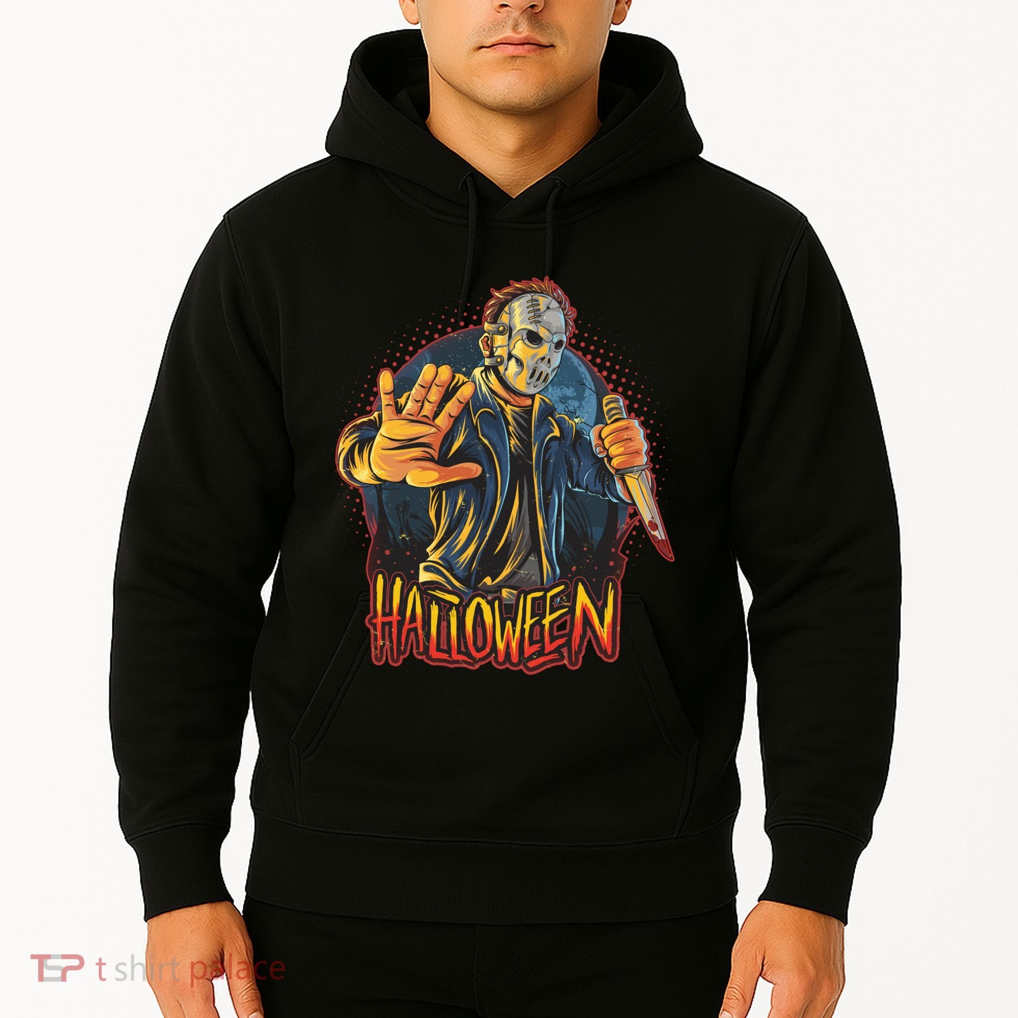 Funny Scary Halloween Jason Hoodie