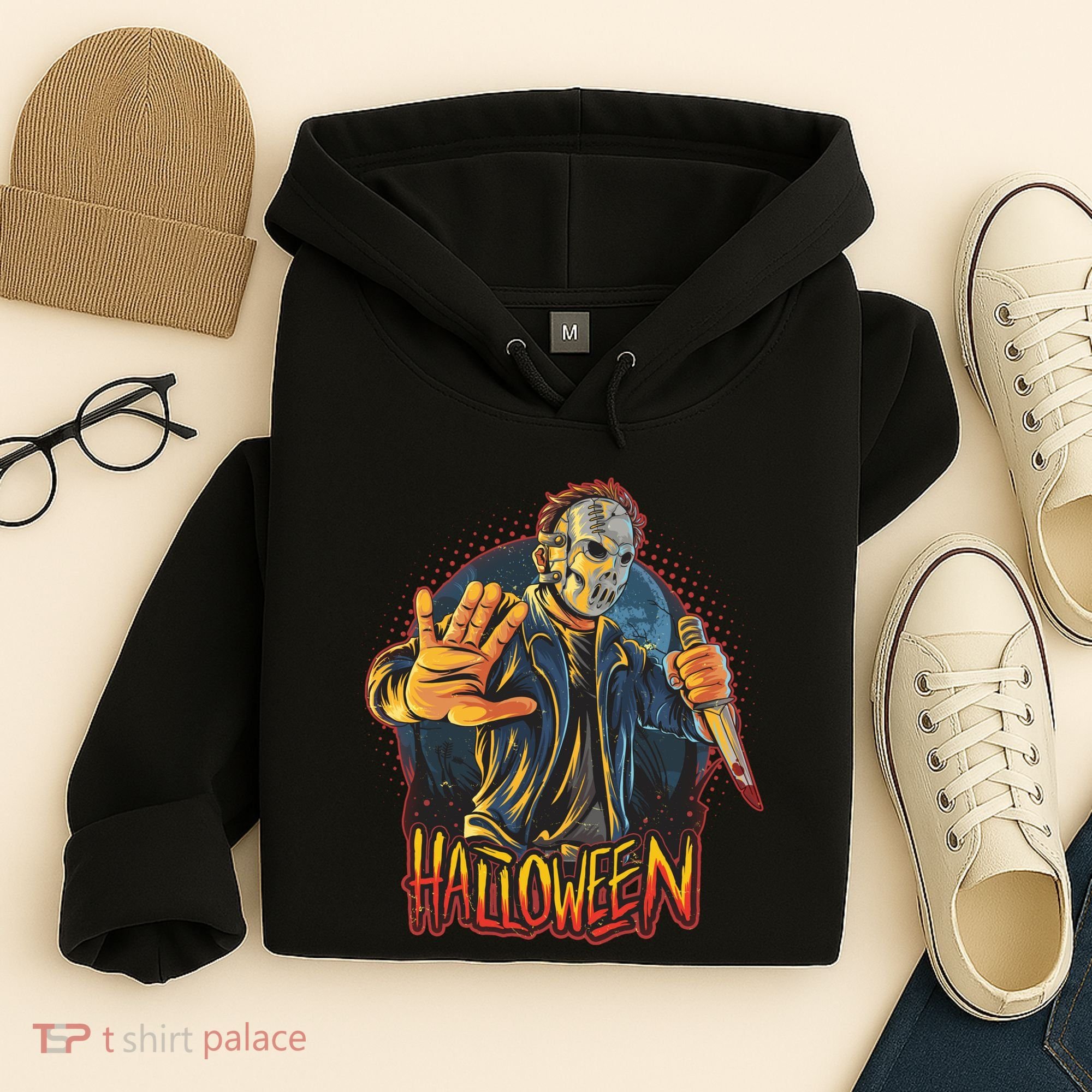 Funny Scary Halloween Jason Hoodie
