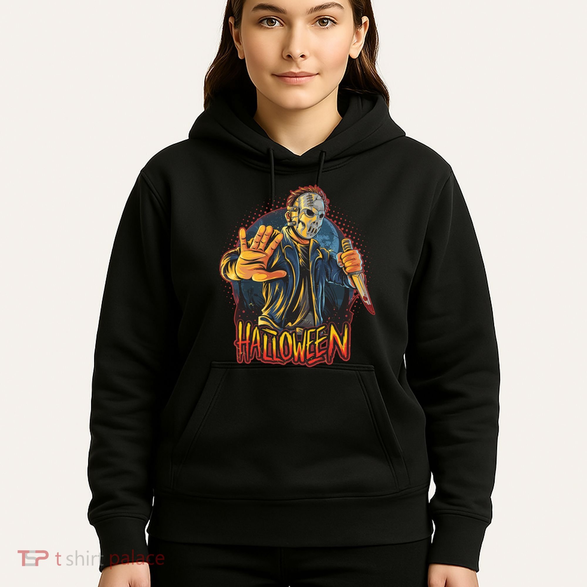 Funny Scary Halloween Jason Hoodie