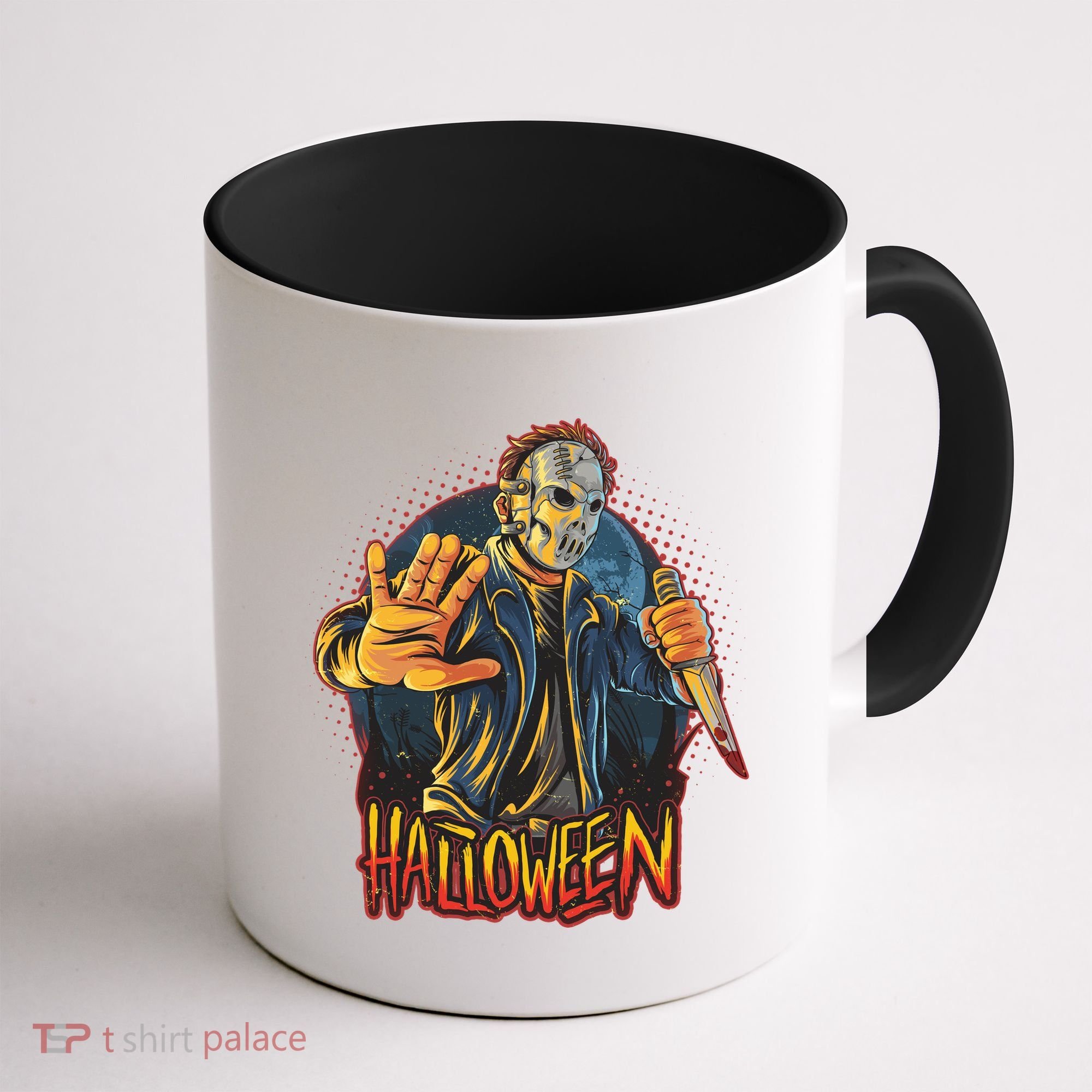 Funny Scary Halloween Jason Coffee Mug