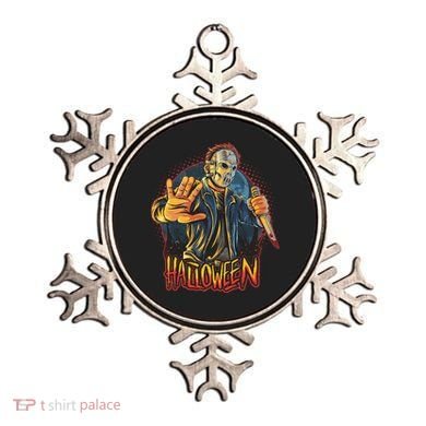 Funny Scary Halloween Jason Ornament