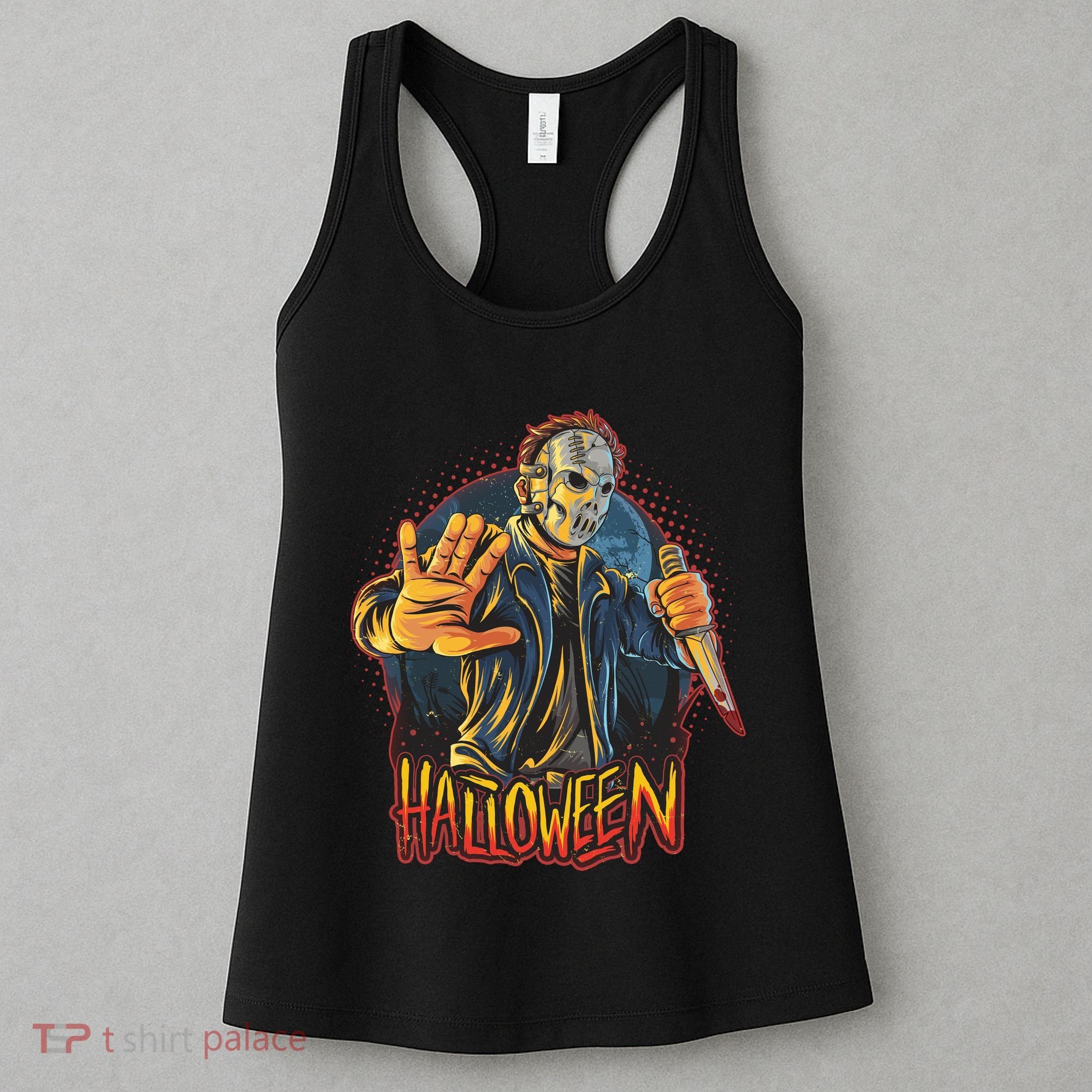 Funny Scary Halloween Jason Women's Tank Top