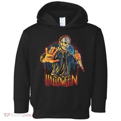 Funny Scary Halloween Jason Toddler Hoodie