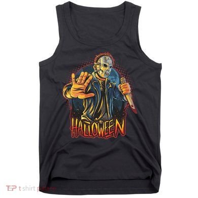 Funny Scary Halloween Jason Tank Top