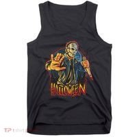 Funny Scary Halloween Jason Tank Top thumb 0