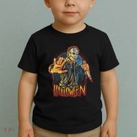 Funny Scary Halloween Jason Toddler T-Shirt thumb 2