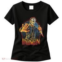 Funny Scary Halloween Jason Women's T-Shirt thumb 0
