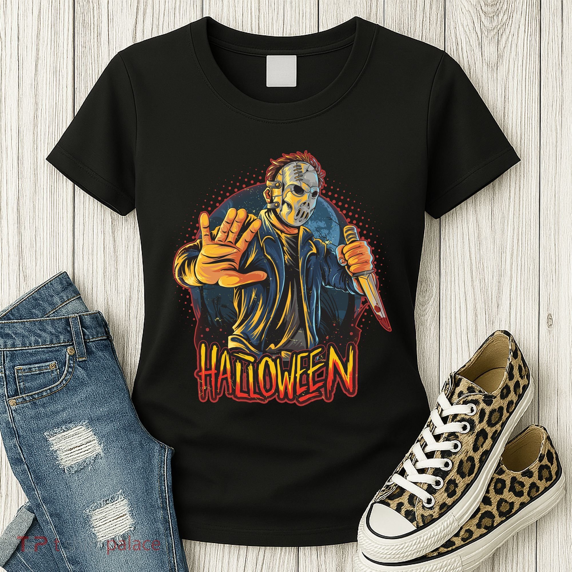Funny Scary Halloween Jason Women's T-Shirt