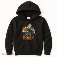 Funny Scary Halloween Jason Kids Hoodie thumb 0