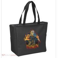Funny Scary Halloween Jason Tote Bag thumb 2
