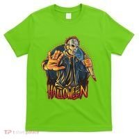 Funny Scary Halloween Jason T-Shirt thumb 0