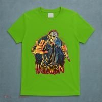 Funny Scary Halloween Jason T-Shirt thumb 5