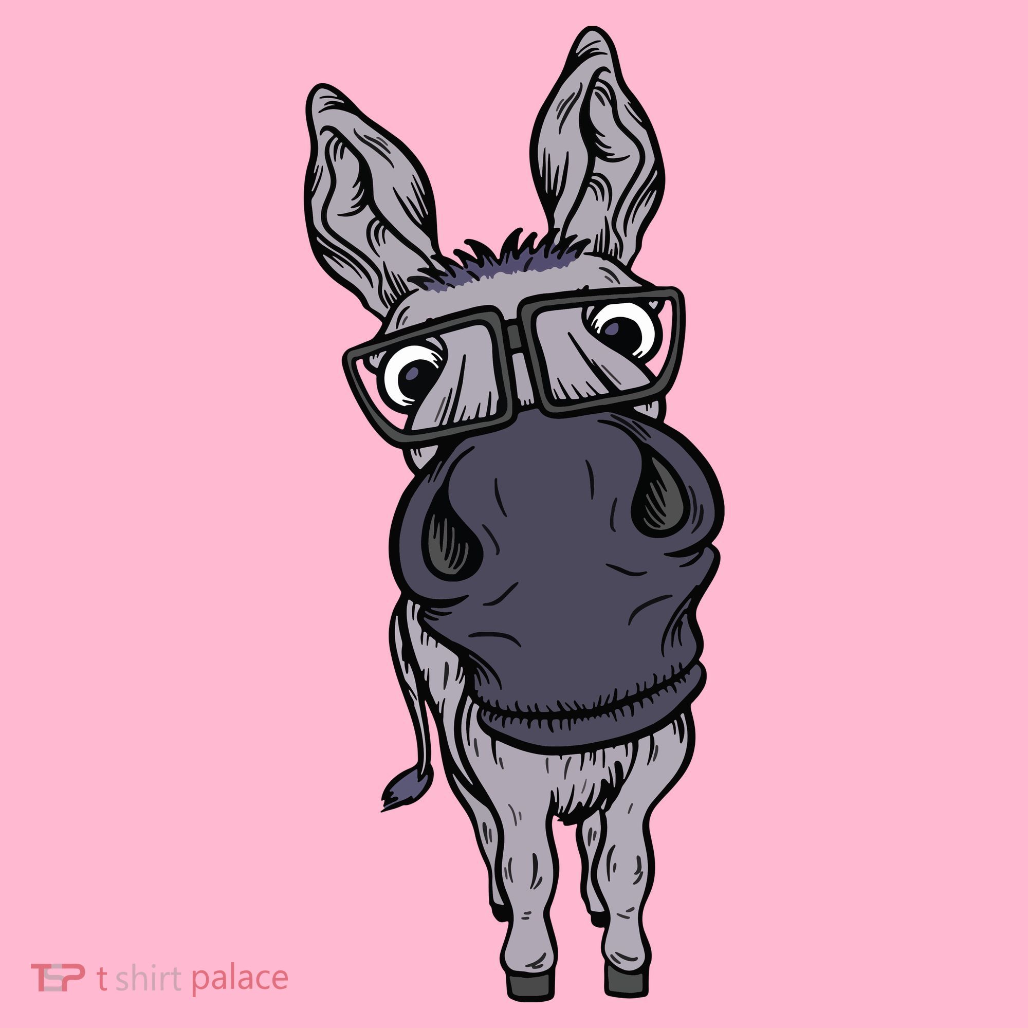 Funny Smart House Donkey Farm Horse Mule Pack Animal Donkey Coaster