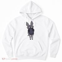 Funny Smart House Donkey Farm Horse Mule Pack Animal Donkey Hoodie thumb 0