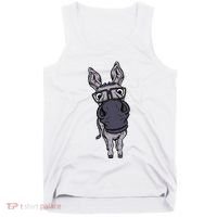 Funny Smart House Donkey Farm Horse Mule Pack Animal Donkey Tank Top thumb 0