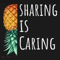 Funny Sharing Is Caring Upside Down Pineapple Swinger Toddler T-Shirt thumb 4