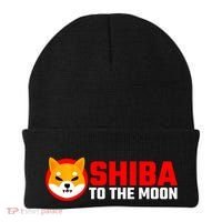Funny Shiba Inu Token Dogecoin Killer Crypto Hodler Beanie thumb 0