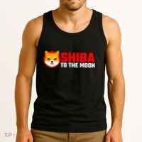 Funny Shiba Inu Token Dogecoin Killer Crypto Hodler Tank Top thumb 3