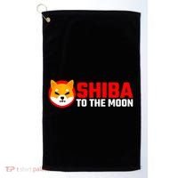 Funny Shiba Inu Token Dogecoin Killer Crypto Hodler Golf Towel thumb 0