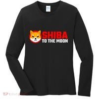 Funny Shiba Inu Token Dogecoin Killer Crypto Hodler Women's Long Sleeve Shirt thumb 0