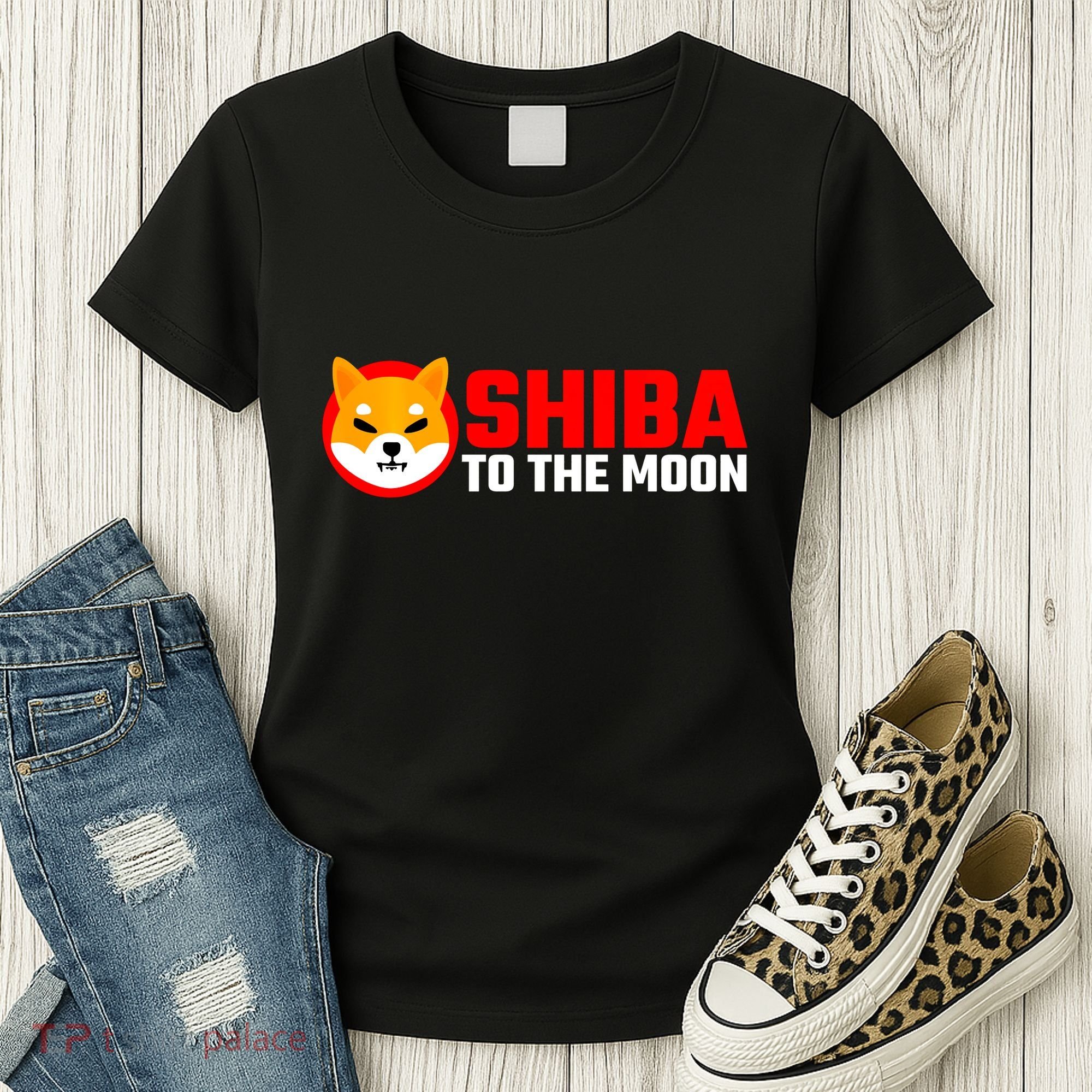 Funny Shiba Inu Token Dogecoin Killer Crypto Hodler Women's T-Shirt
