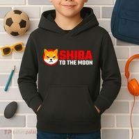 Funny Shiba Inu Token Dogecoin Killer Crypto Hodler Kids Hoodie thumb 2