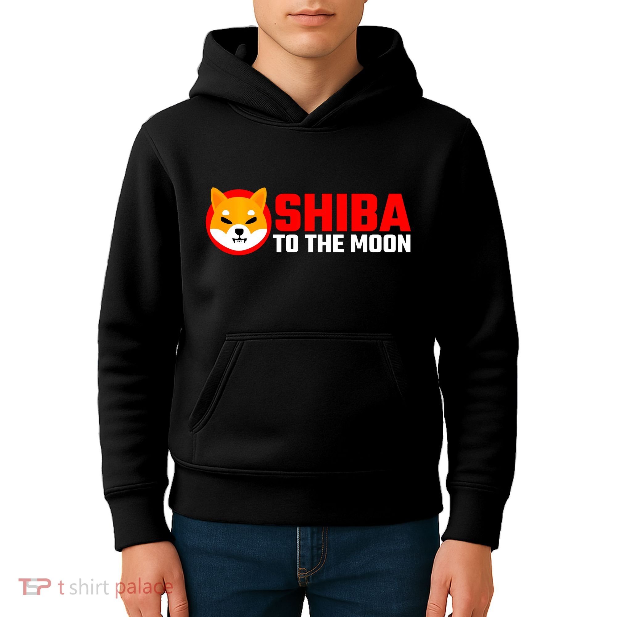 Funny Shiba Inu Token Dogecoin Killer Crypto Hodler Kids Hoodie