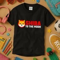 Funny Shiba Inu Token Dogecoin Killer Crypto Hodler Kids T-Shirt thumb 3