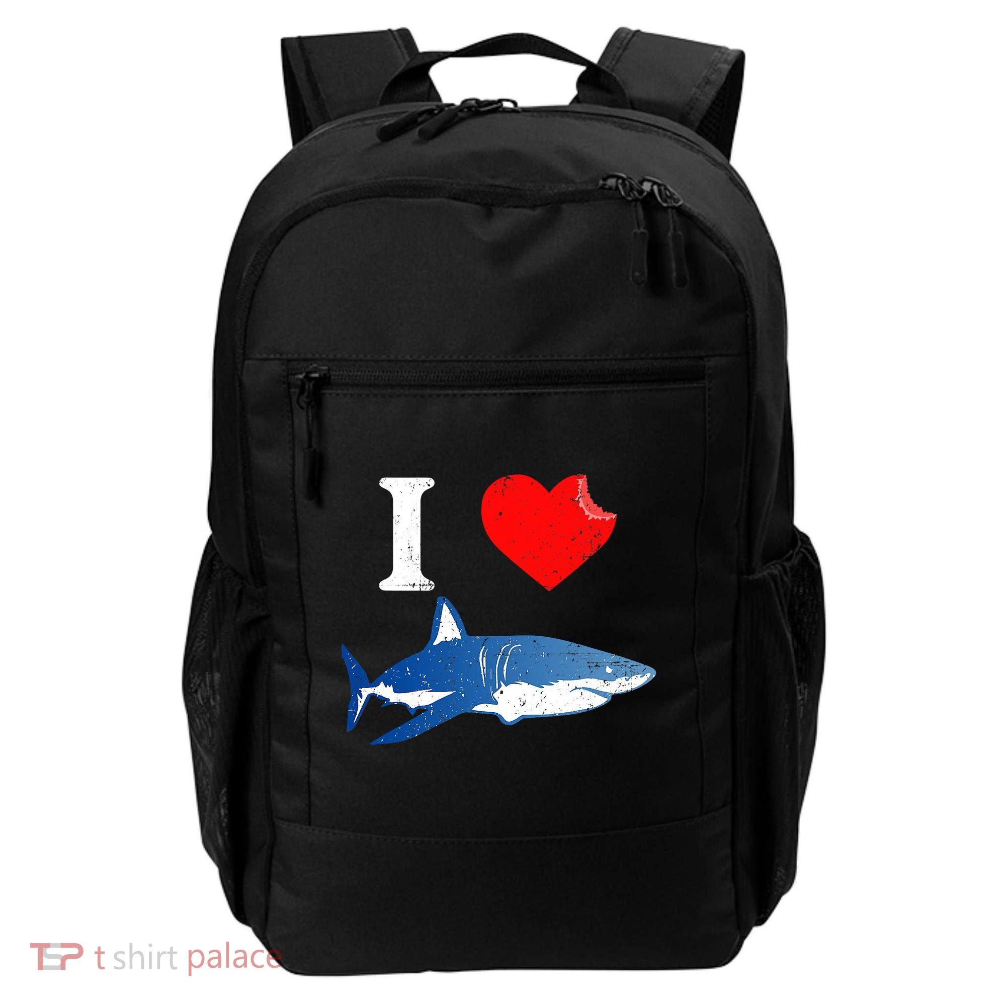 Funny Shark I Love Shark Shark Lover Shark Backpack