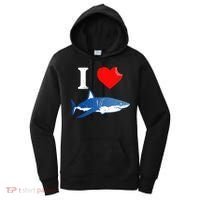 Funny Shark I Love Shark Shark Lover Shark Women's Hoodie thumb 0