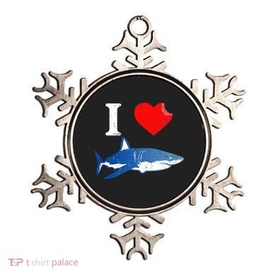 Funny Shark I Love Shark Shark Lover Shark Ornament