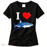 Funny Shark I Love Shark Shark Lover Shark Women's T-Shirt thumb 0