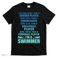 Funny Swimming I'm A Swimmer I Do More Than A T-Shirt thumb 0