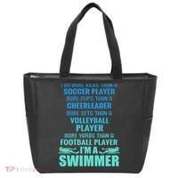 Funny Swimming I'm A Swimmer I Do More Than A Tote Bag thumb 0