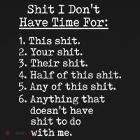 Funny Shit I Dont Have Time For Funny Gift Shit List Sarcastic Funny Gift Baby Bodysuit thumb 2