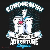 Funny Sonography Is Where The Adventure Begins Ultrasound Tech Visor thumb 3