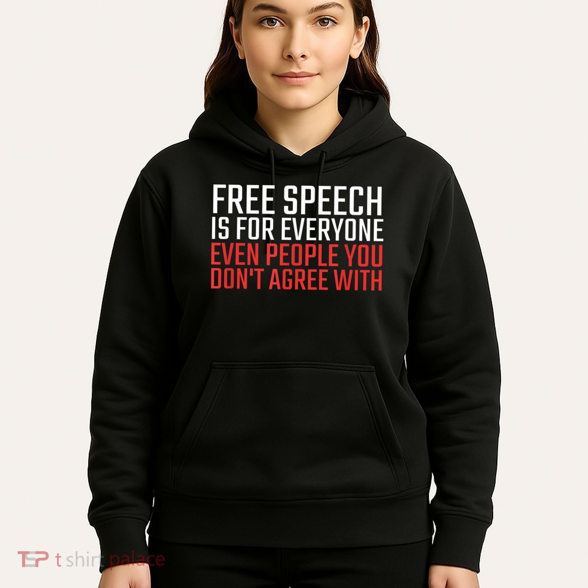 Free Speech Is For Everyone First Amendment Hoodie