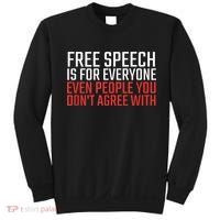 Free Speech Is For Everyone First Amendment Sweatshirt thumb 0
