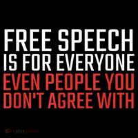 Free Speech Is For Everyone First Amendment Sweatshirt thumb 3