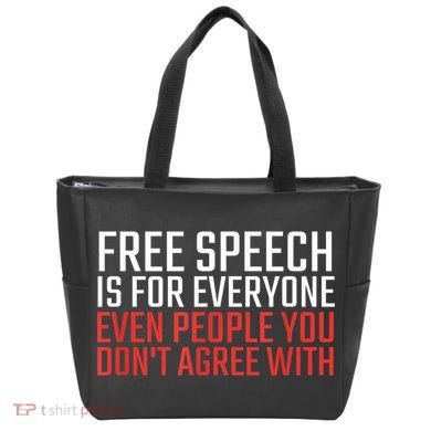 Free Speech Is For Everyone First Amendment Tote Bag