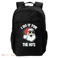 Funny Santa I Do It For The Hos Meaningful Gift Backpack thumb 0