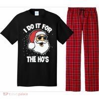 Funny Santa I Do It For The Hos Meaningful Gift Pajama Set thumb 0