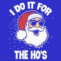 Funny Santa I Do It For The Hos Meaningful Gift Mousepad thumb 1