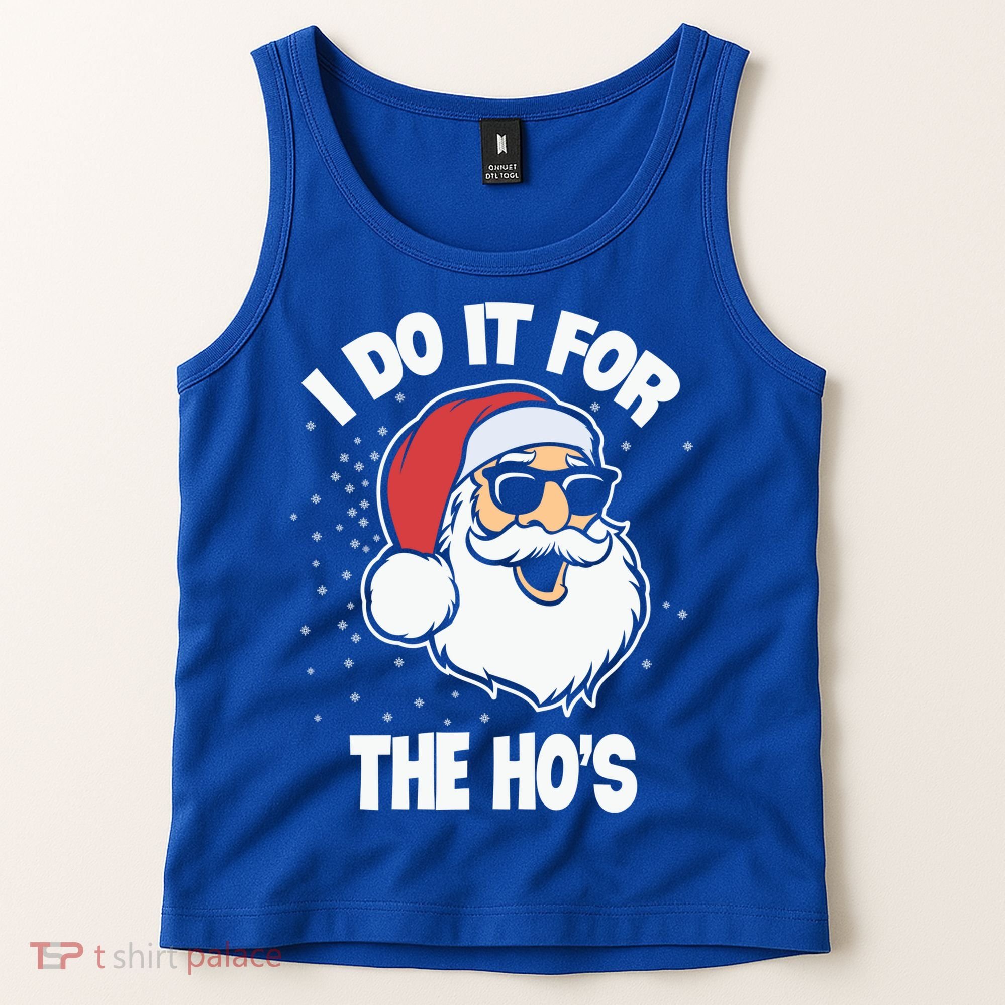 Funny Santa I Do It For The Hos Meaningful Gift Tank Top
