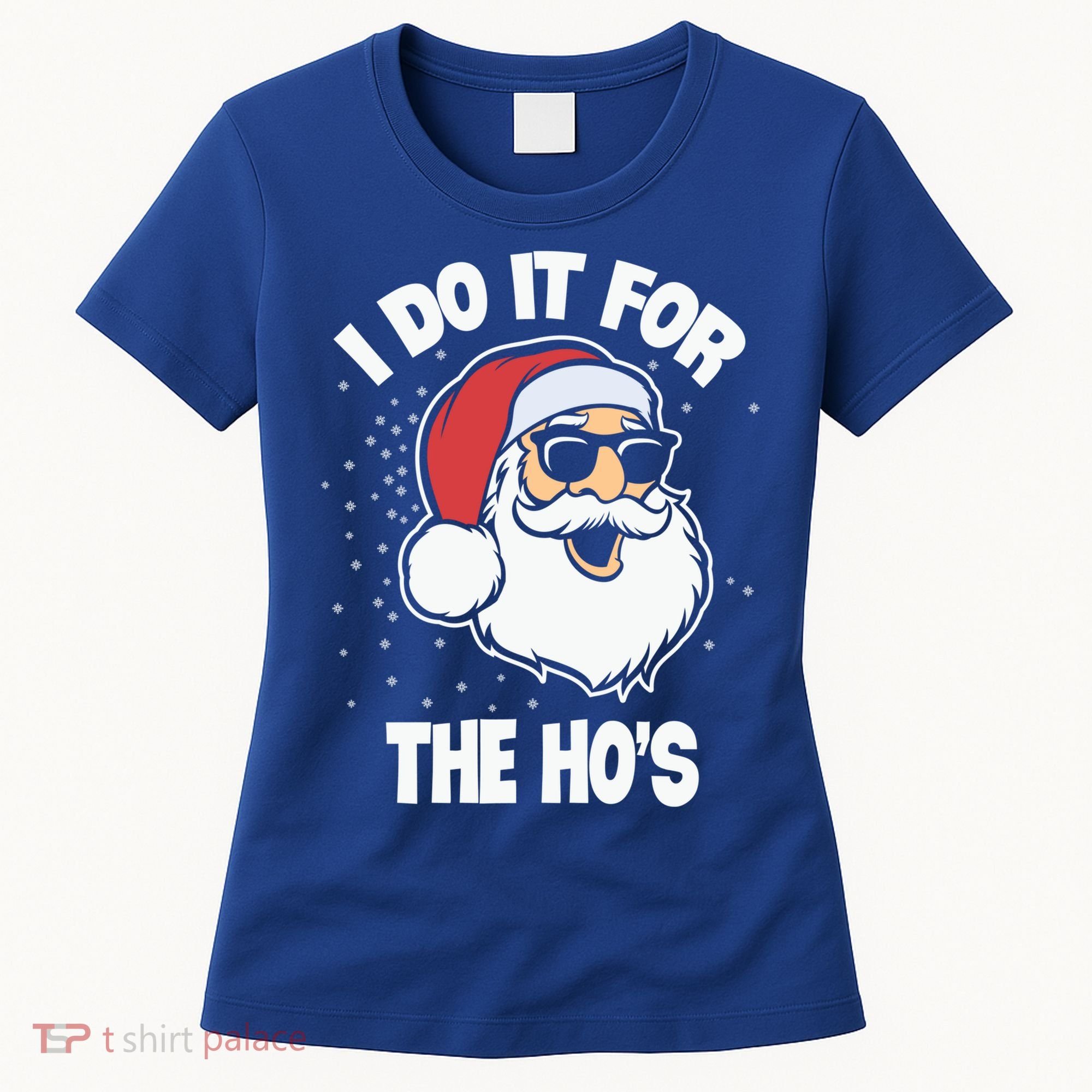 Funny Santa I Do It For The Hos Meaningful Gift Women's T-Shirt